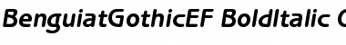 Download BenguiatGothicEF-BoldItalic Font Download BenguiatGothicEF-BoldItalic Font