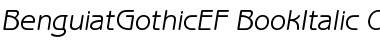 Download BenguiatGothicEF-BookItalic Font Download BenguiatGothicEF-BookItalic Font