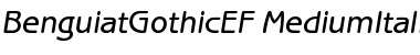 Download BenguiatGothicEF-MediumItalic Font Download BenguiatGothicEF-MediumItalic Font
