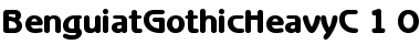 Download BenguiatGothicHeavyC Font Download BenguiatGothicHeavyC Font