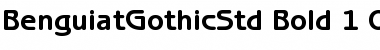 Download ITC Benguiat Gothic Std Font Download ITC Benguiat Gothic Std Font