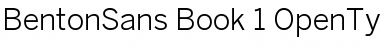 Download BentonSans Book Font Download BentonSans Book Font