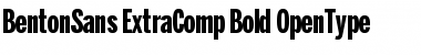 Download BentonSans ExtraComp Bold Font Download BentonSans ExtraComp Bold Font