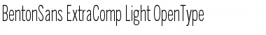 Download BentonSans ExtraComp Light Font Download BentonSans ExtraComp Light Font