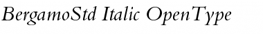 Download Bergamo Std Font Download Bergamo Std Font