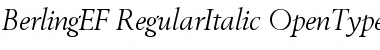 Download BerlingEF-RegularItalic Font Download BerlingEF-RegularItalic Font