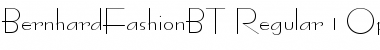 Download Bernhard Fashion Font Download Bernhard Fashion Font