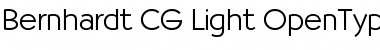 Download Bernhardt CG Light Font Download Bernhardt CG Light Font
