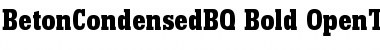 Download Beton BQ Font Download Beton BQ Font