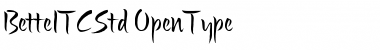 Download Bette ITC Std Font Download Bette ITC Std Font