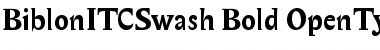 Download Biblon ITC Swash Font Download Biblon ITC Swash Font