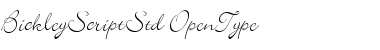 Download Bickley Script Std Font Download Bickley Script Std Font
