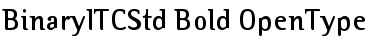 Download Binary ITC Std Font Download Binary ITC Std Font