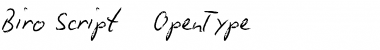 Download Biro Font Download Biro Font