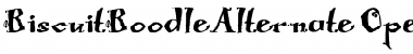 Download Biscuit Boodle Alternate Font Download Biscuit Boodle Alternate Font