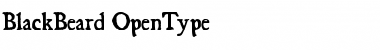 Download Blackbeard Font Download Blackbeard Font