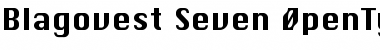 Download Blagovest-Seven Font Download Blagovest-Seven Font