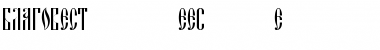 Download BlagovestThreeC Font Download BlagovestThreeC Font