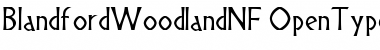 Download Blandford Woodland NF Font Download Blandford Woodland NF Font