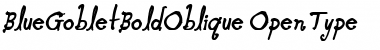 Download Blue Goblet Bold Oblique Font Download Blue Goblet Bold Oblique Font