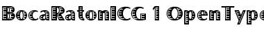 Download BocaRatonICG Font Download BocaRatonICG Font