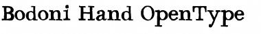 Download Bodoni Hand Font Download Bodoni Hand Font