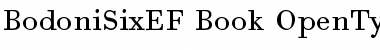 Download BodoniSixEF Font Download BodoniSixEF Font