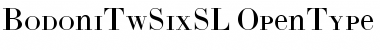 Download BodoniTwSixSL Font Download BodoniTwSixSL Font