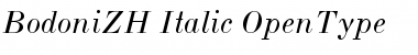 Download BodoniZH-Italic Font Download BodoniZH-Italic Font