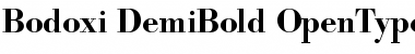 Download Bodoxi-DemiBold Font Download Bodoxi-DemiBold Font