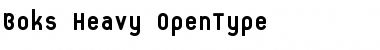 Download Boks-Heavy Font Download Boks-Heavy Font