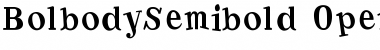 Download Bolbody Font Download Bolbody Font