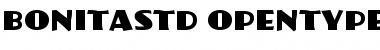 Download Bonita Std Font Download Bonita Std Font