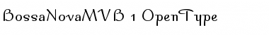 Download Bossa Nova MVB Font Download Bossa Nova MVB Font