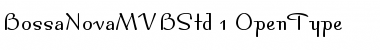 Download Bossa Nova MVB Std Font Download Bossa Nova MVB Std Font