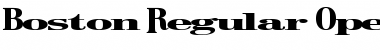 Download Boston Regular Font Download Boston Regular Font
