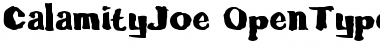 Download calamityJoe Font Download calamityJoe Font