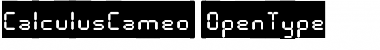 Download Calculus Font Download Calculus Font