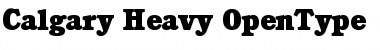 Download Calgary-Heavy Font Download Calgary-Heavy Font
