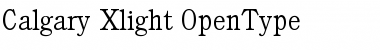 Download Calgary-Xlight Font Download Calgary-Xlight Font