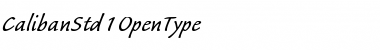 Download Caliban Std Font Download Caliban Std Font