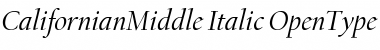Download CalifornianMiddle Font Download CalifornianMiddle Font