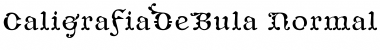 Download CaligrafiaDeBula Font Download CaligrafiaDeBula Font