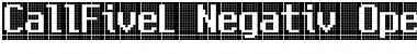 Download CallFiveL-Negativ Font Download CallFiveL-Negativ Font