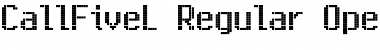 Download CallFiveL-Regular Font Download CallFiveL-Regular Font