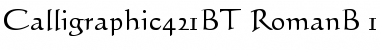 Download Calligraphic 421 Font Download Calligraphic 421 Font