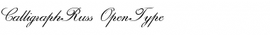 Download CalligraphRuss Font Download CalligraphRuss Font