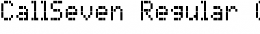Download CallSeven-Regular Font Download CallSeven-Regular Font