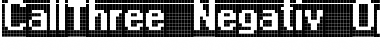Download CallThree-Negativ Font Download CallThree-Negativ Font