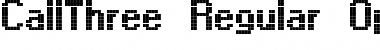 Download CallThree-Regular Font Download CallThree-Regular Font